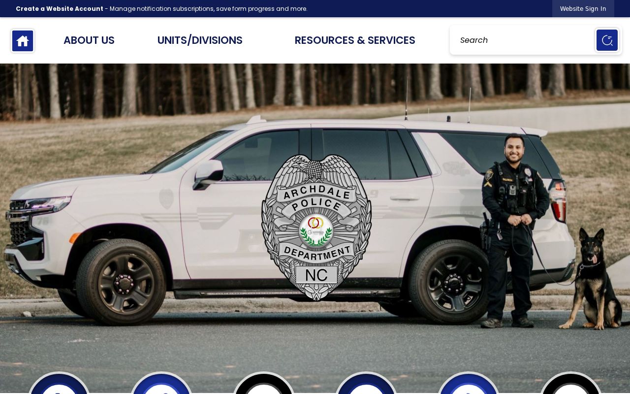 Archdale court records and police enforcement context